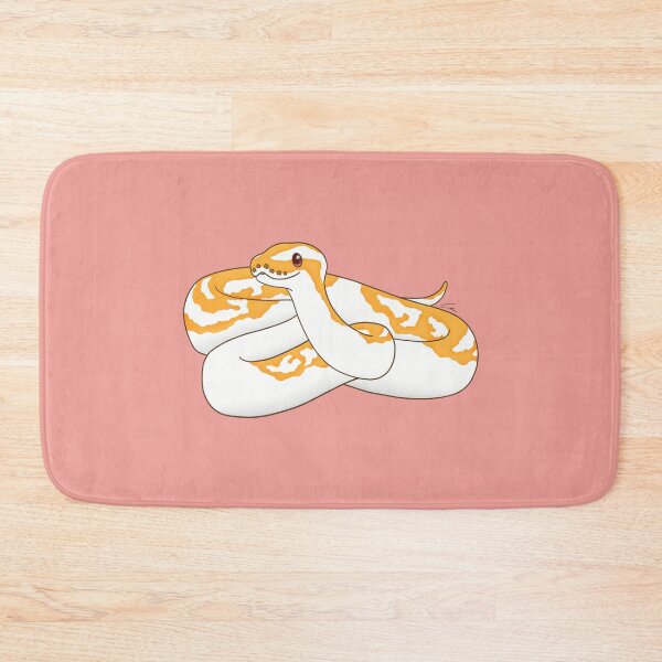 Item preview, Albino Piebald Ball Python Illustration II designed and sold by anacecilia.