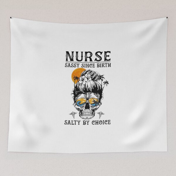 Item preview, Nurse Sassy Since Birth Salty By Choice Sunset designed and sold by Florian-1.
