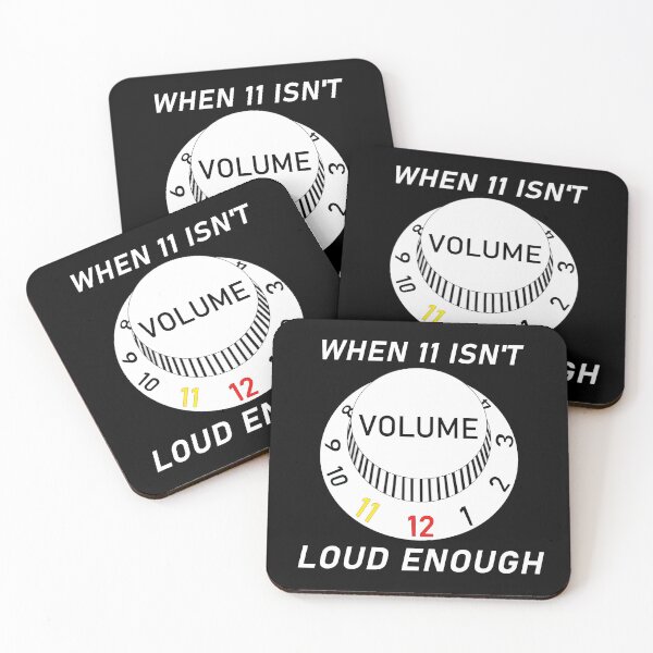Item preview, When 11 Isn't Loud Enough turn the volume knob up to 12 - Flat Knob designed and sold by Grepthor.