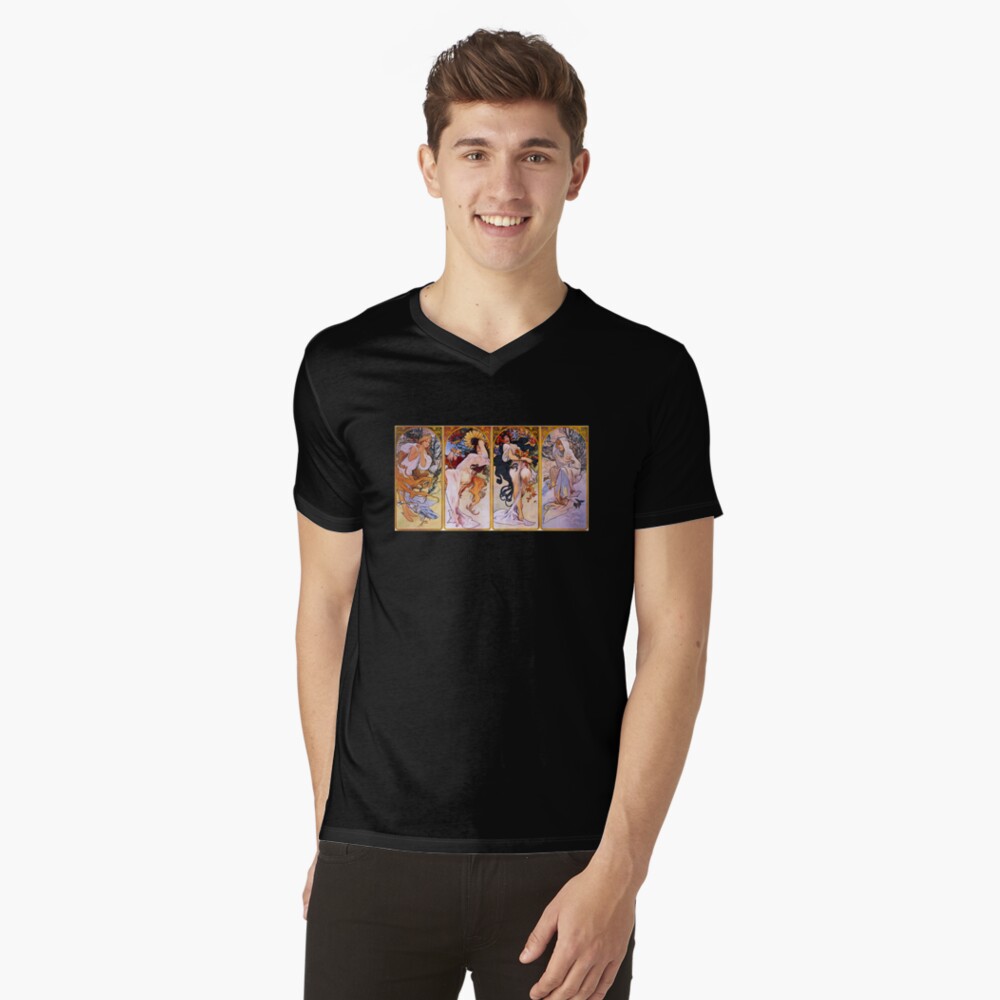 Item preview, V-Neck T-Shirt designed and sold by RozAbellera.