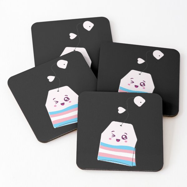 Item preview, Trans Tea Bag Pride Flag, Transgender identity, Transsexual TS Transvestite Gift designed and sold by ArtsyloShop.