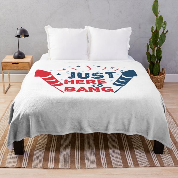 Item preview, Funny Fourth of July 4th of July I'm Just Here To Bang Tee designed and sold by Kamnna.
