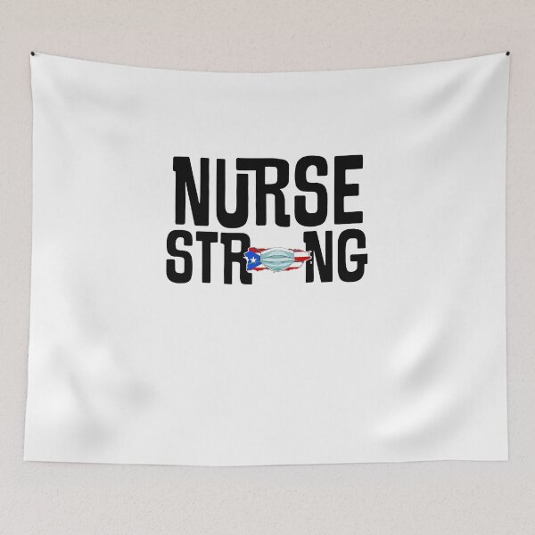 Item preview, Nurse Strong Illinois Face Mask designed and sold by Florian-1.