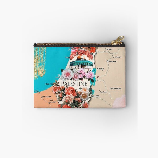 Item preview, Palestine Map With Flowers And Cities And Borders Jerusalem City designed and sold by Dr.YesOrNo.