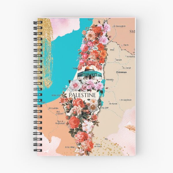 Item preview, Palestine Map With Flowers And Cities And Borders Jerusalem City designed and sold by Dr.YesOrNo.