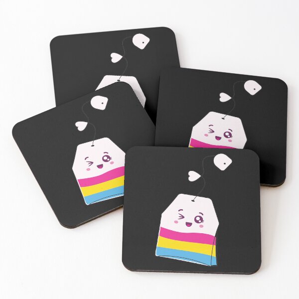 Item preview, Pansexual Tea Bag Pride Flag, Pangender identity pride designed and sold by ArtsyloShop.