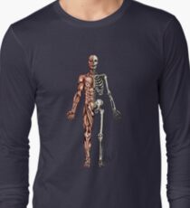 Demi Muscle - Demi Squelette T-shirt manches longues