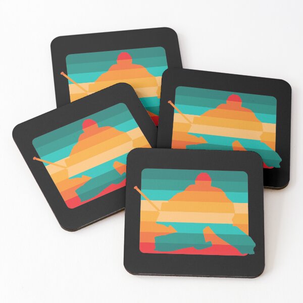Item preview, Sunset Rainbow Goalie designed and sold by Eye on the Blueline.