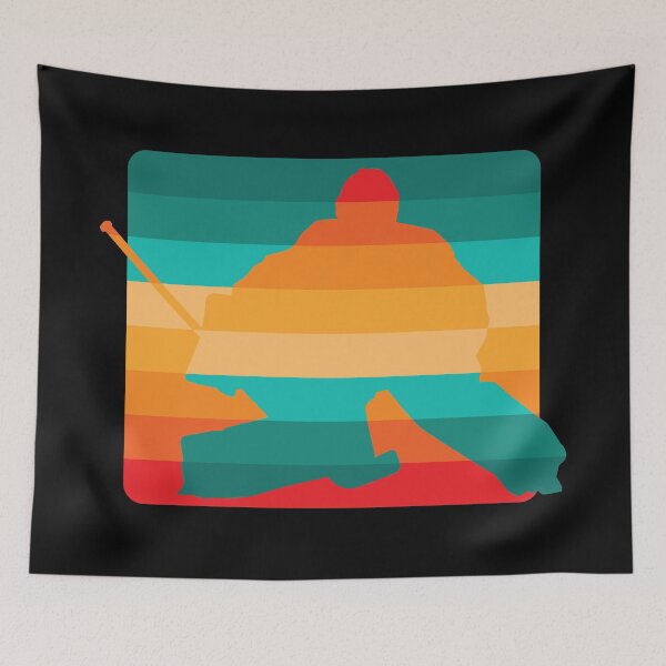 Item preview, Sunset Rainbow Goalie designed and sold by Eye on the Blueline.