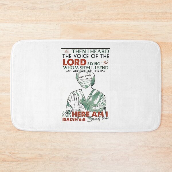Item preview, Nurse Then I Heard The Voice Of The Lord Saying Whom Shall I Send And Who Will Go For Us designed and sold by Florian-1.