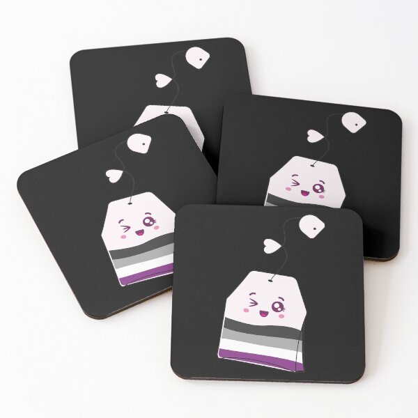 Item preview, Asexual Tea Bag Pride Flag, Asexuality ace Demisexual Greysexual, Asexual Identity Gift designed and sold by ArtsyloShop.