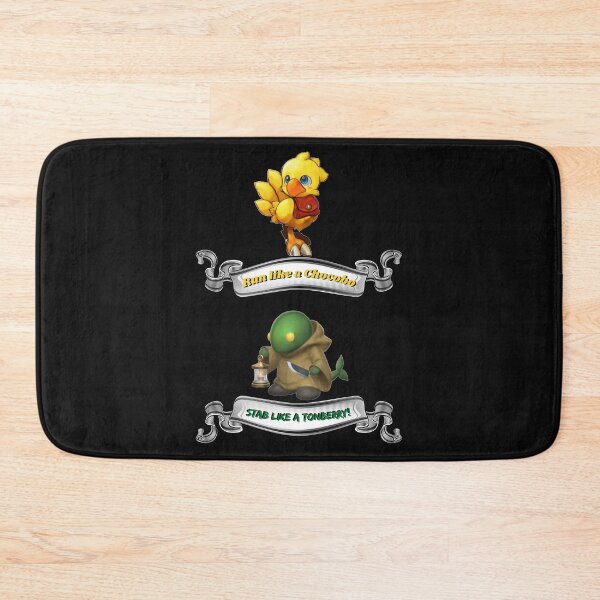 Item preview, Run like a chocobo and stab like a tonberry Final Fantasy 7  designed and sold by Gabrielaxel300.