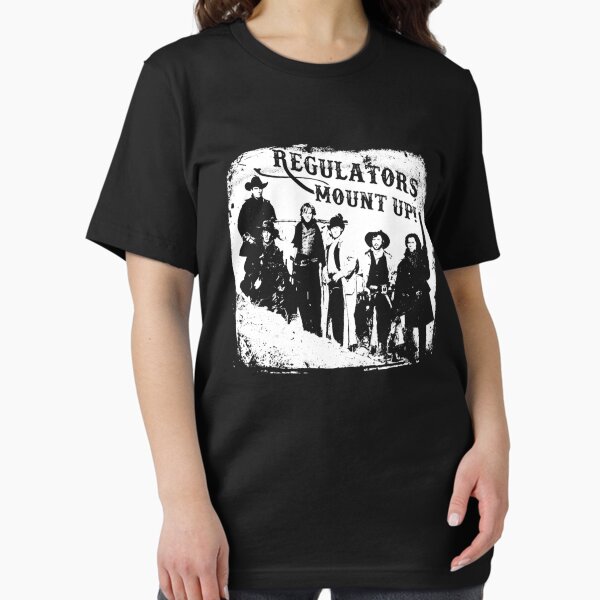 Vista previa del artículo con la obra «¡Los reguladores montan! Camisa», diseñado y vendido por Mizhanh1659.
