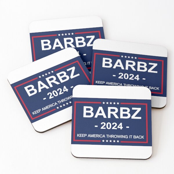 Item preview, Barbz for president 2024 designed and sold by VibinPoodle.