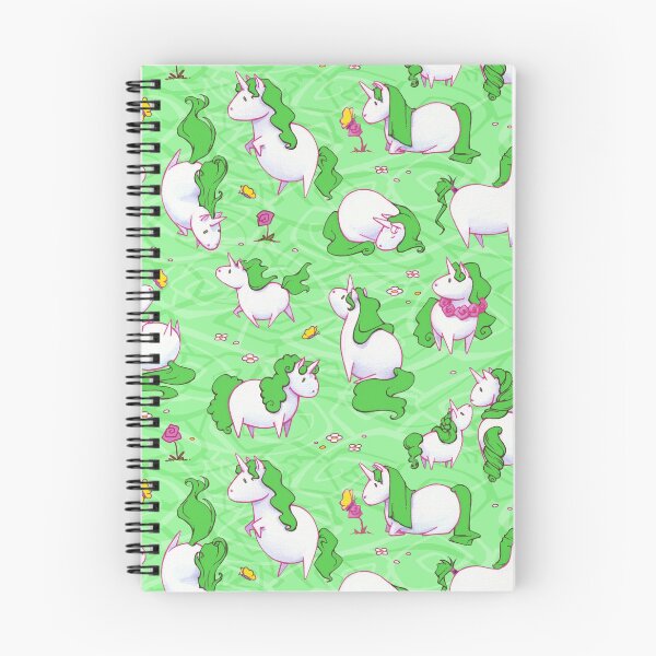 Item preview, Unicornios regordetes - Verde designed and sold by Aleesa Tana.