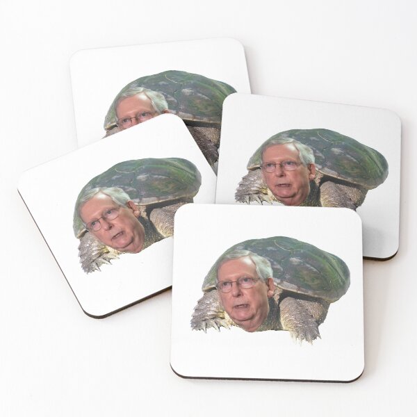 Item preview, Mitch McConnell as a Turtle designed and sold by AlkemiCrystalCo.