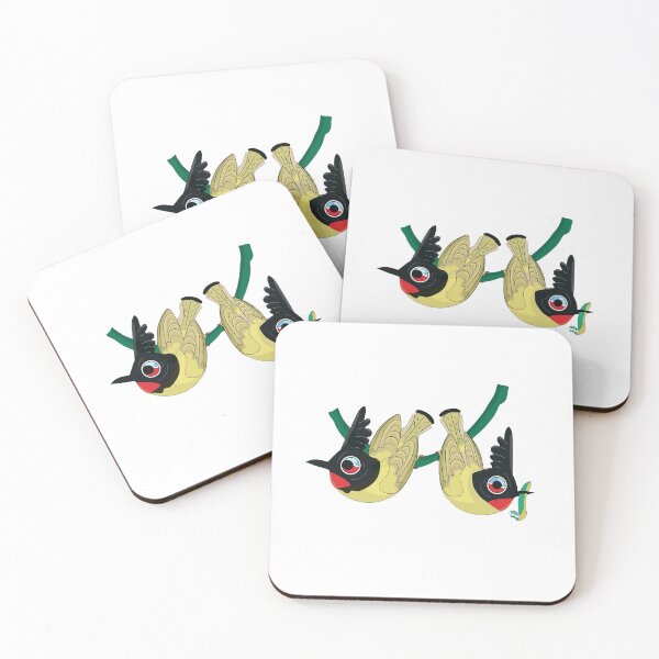 Item preview, Black crested bulbul for bird lover designed and sold by wonderisland.