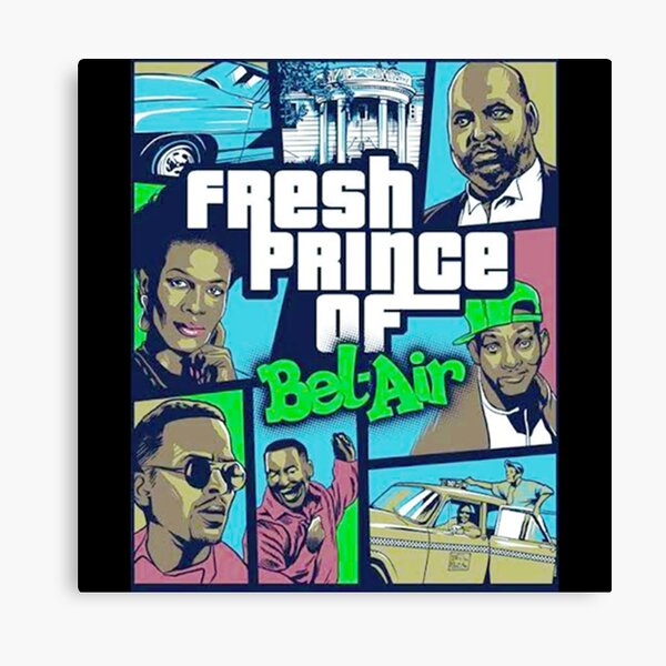 Fresh Prince Of Bel Air Canvas Prints Redbubble