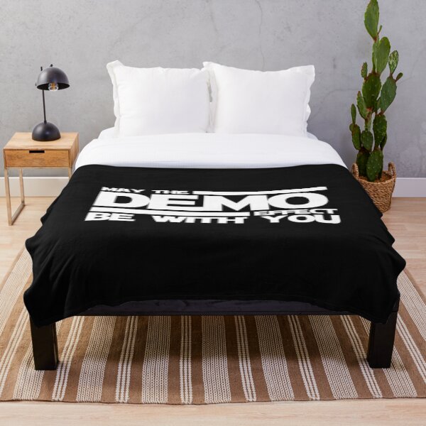 Item preview, May the demo effect be with you (white version) designed and sold by Ricardo Ortega Chap.