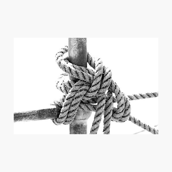 Knotted Rope II Photographic Print