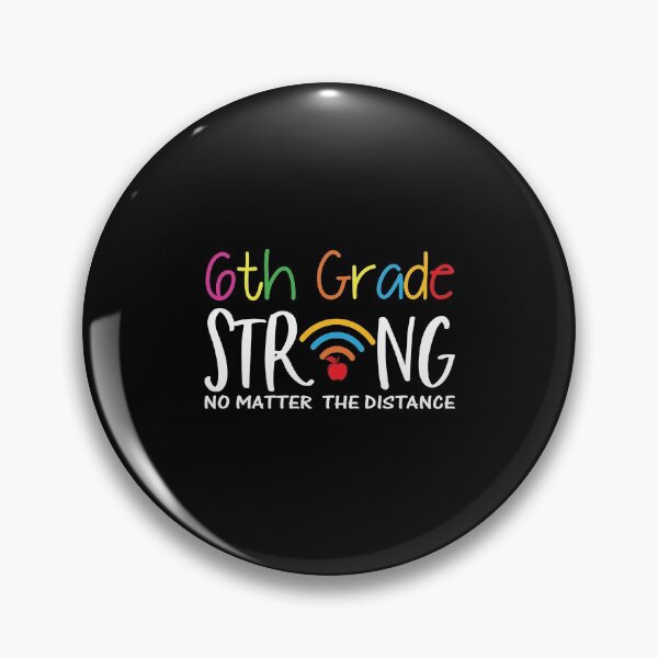 Item preview, 6Th Grade Strong No Matter Wifi The Distance Virtual Teacher designed and sold by ueenanerne.