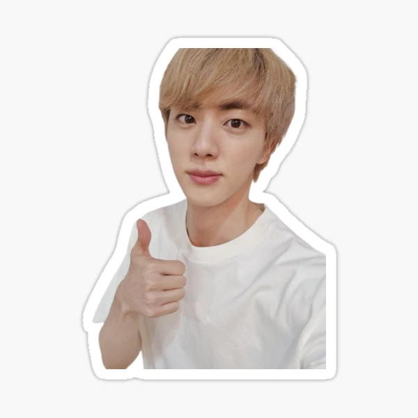BTS JIN 4カットロングステッカー BTS Jin ジン 4カットロングフォトカードセット - メルカリ