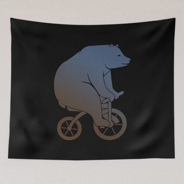 Item preview, Bear On A Bike designed and sold by ArousedKnot.
