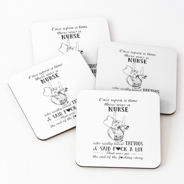 Item preview, Once Upon A Time There Was A Nurse Who Really Loved Tattoos And Said Fuck A Lot designed and sold by Florian-1.