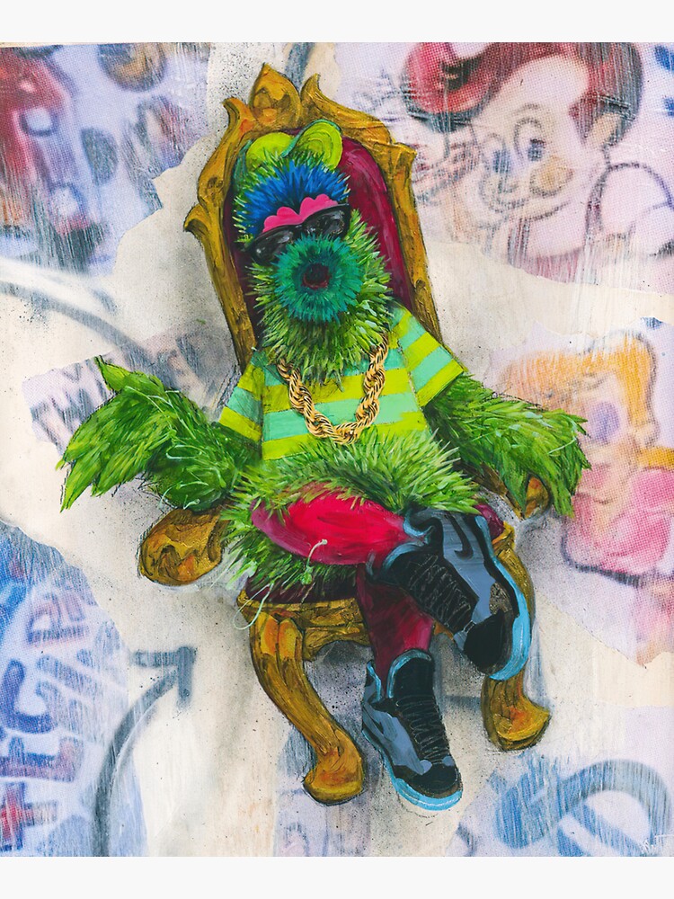 Phillie Phanatic Sticker for Sale by KlaraGeiler