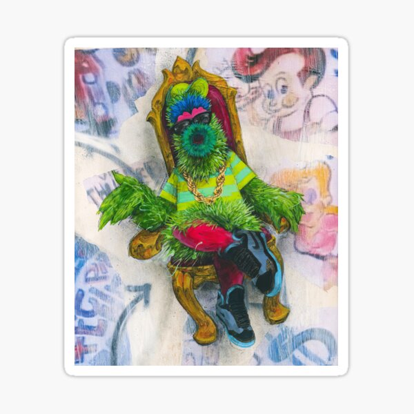 Phillie Phanatic Art Sticker