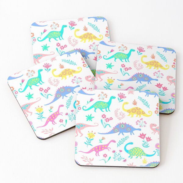 Item preview, Colorful Dinosaur Seamless Pattern, Dinosaur Seamless Pattern Design designed and sold by graphic-genie.