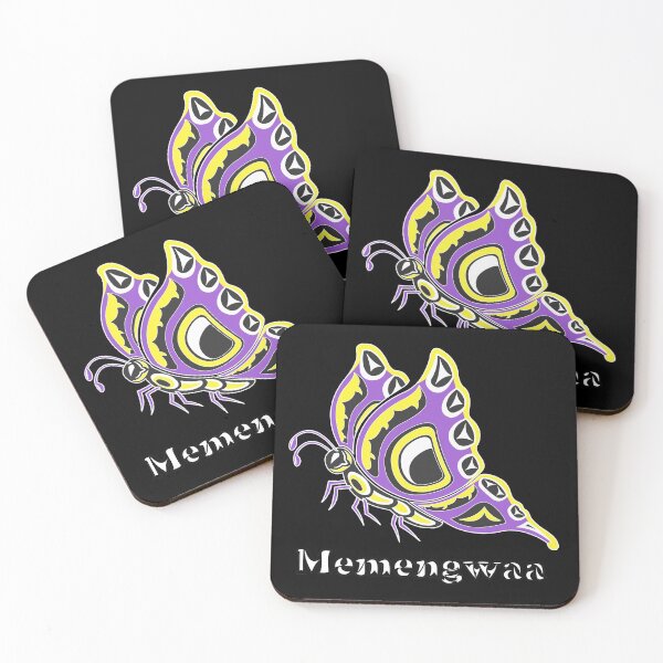 Item preview, Memengwaa (Butterfly) Non-Binary Pride designed and sold by KendraHowland.