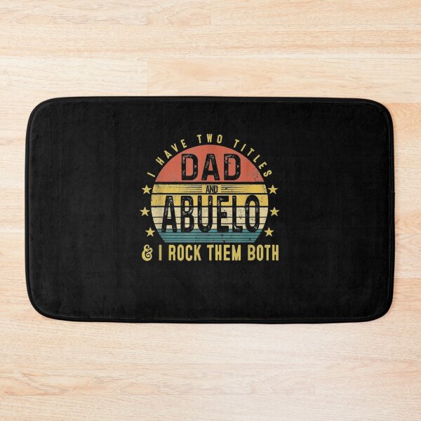 Item preview, I Have Two Titles Dad And Abuelo Father's Day Vintage Gift  designed and sold by mchargue12.