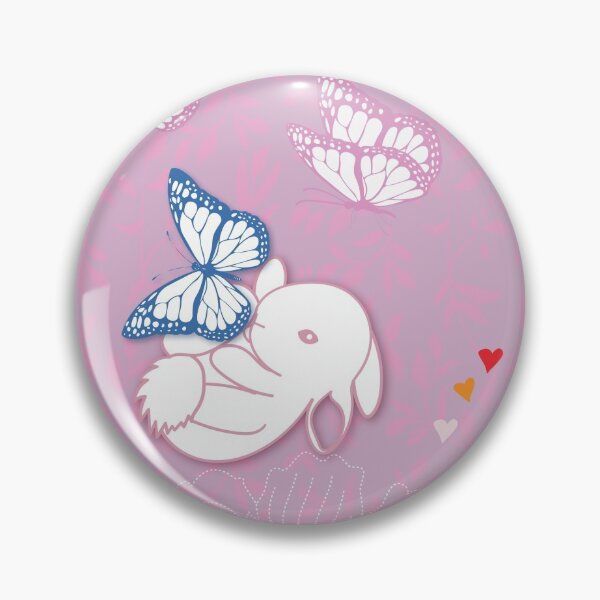 Item preview, Bossy butterfly poor loved up rabbit  designed and sold by SueKnox.