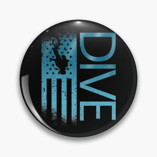 Item preview, Dive American Flag Patriotic Diving Lover Gift Scuba Diver Gear designed and sold by DynamicDesign.