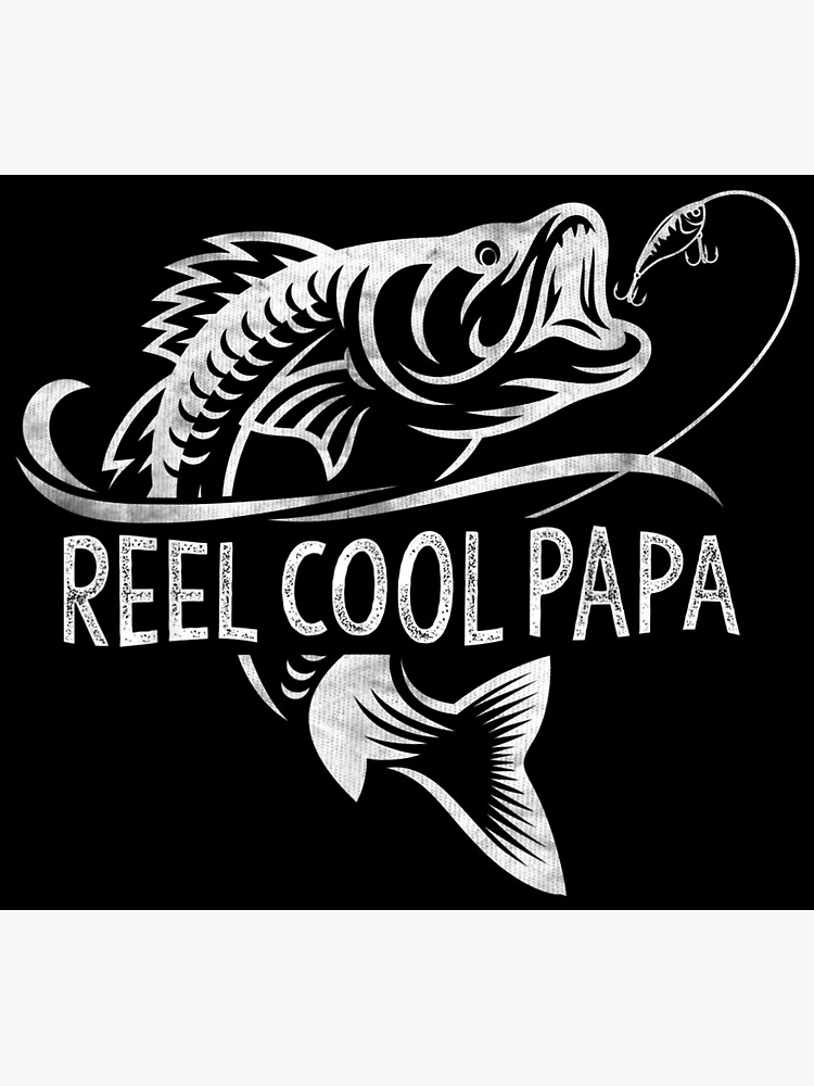 Reel Badass Papa - Fishing Papa - Posters and Art Prints