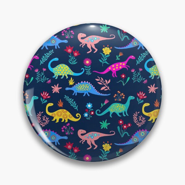 Item preview, Colorful Dinosaur Seamless Pattern, Dinosaur Seamless Pattern Design designed and sold by graphic-genie.