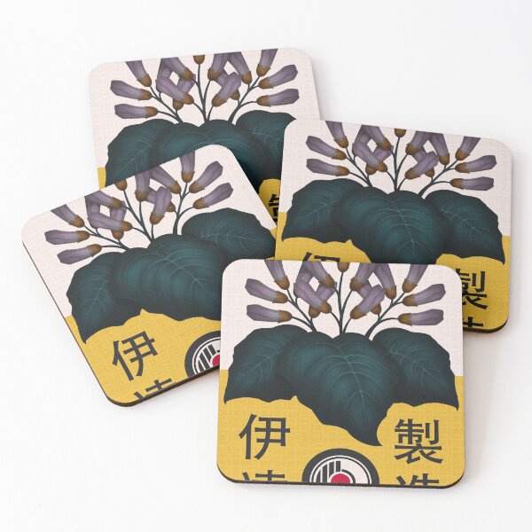 Item preview, Hanafuda Paulownia 03 designed and sold by MrRamenBox.