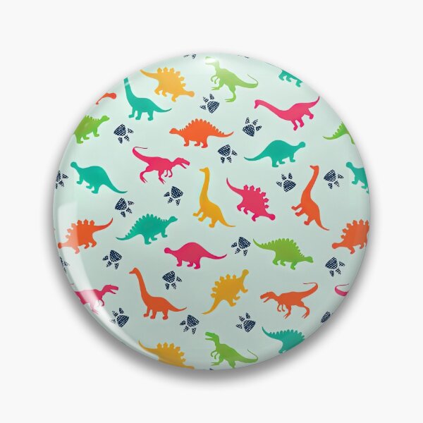 Item preview, Colorful Dinosaur Seamless Pattern, Dinosaur Seamless Pattern Design designed and sold by graphic-genie.