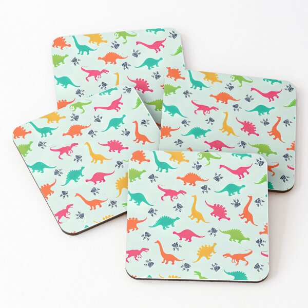 Item preview, Colorful Dinosaur Seamless Pattern, Dinosaur Seamless Pattern Design designed and sold by graphic-genie.