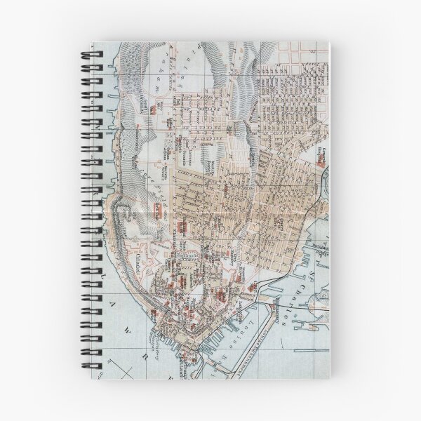 Artikelvorschau, Alte Karte von Quebec City (1894) entworfen und verkauft von BravuraMedia.