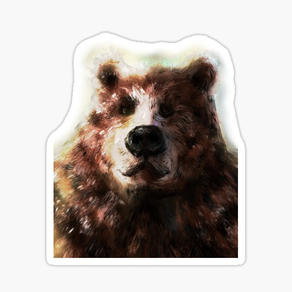 Moon Bear 2 Sticker
