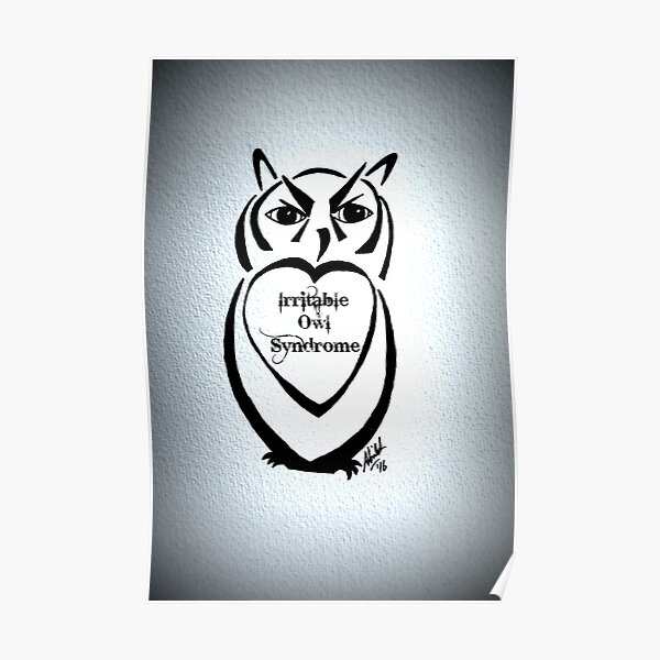 Irritable Owl Syndrome Poster