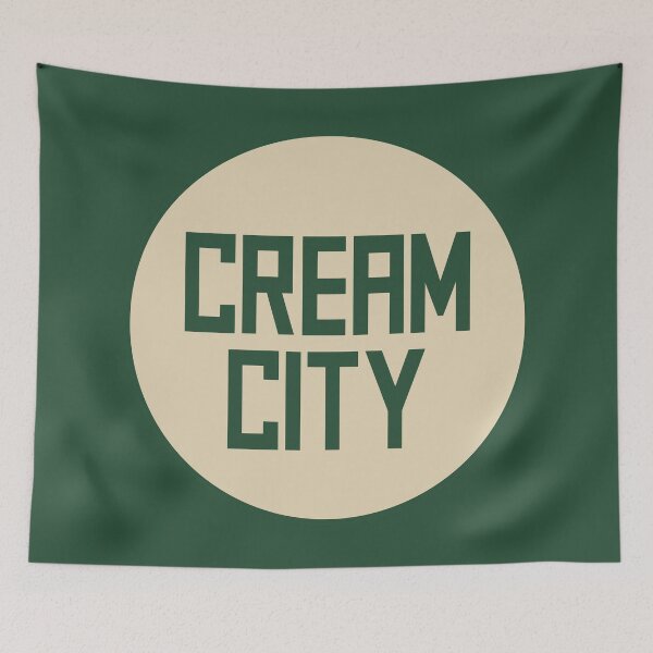 Item preview, Cream City - Milwaukee Basketball designed and sold by sportsign.