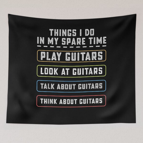 Item preview, Things I Do In My Spare Time Funny Guitar Player Gift  designed and sold by mchargue12.