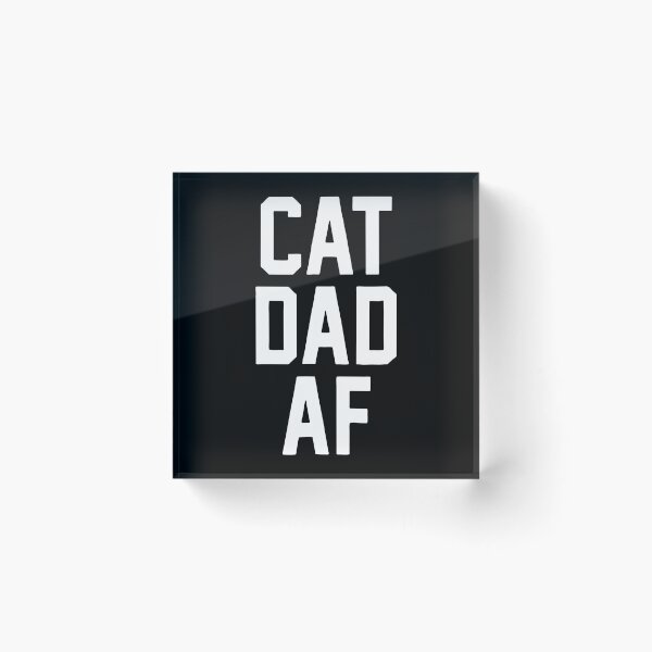 Item preview, Cat Dad AF designed and sold by bangoko.