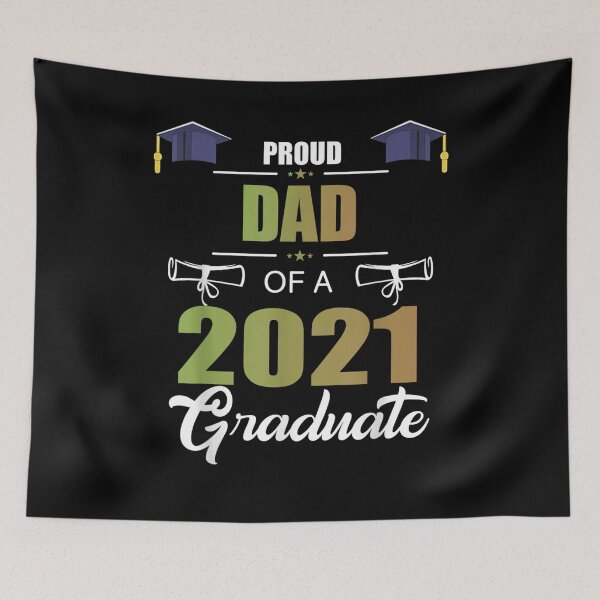 Item preview, Proud Dad Of A 2021 Graduate Funny Graduation 2021 Gift  designed and sold by mchargue12.