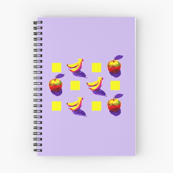 Item preview, Cute apple and banana pattern designed and sold by CURIOUsDADA.