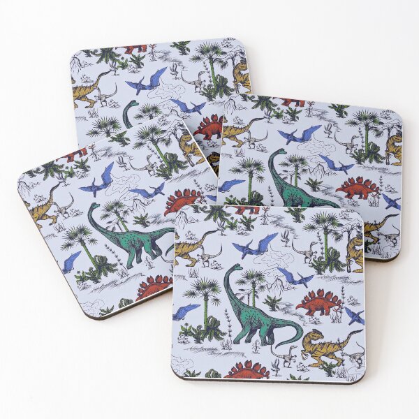 Item preview, Dinosaur Seamless Pattern, Dinosaur Seamless Pattern Design designed and sold by graphic-genie.