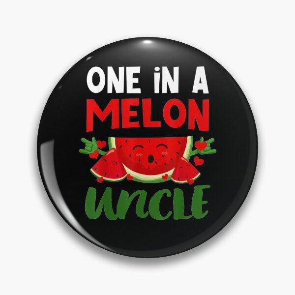 Artikelvorschau, One In A Melon Uncle Love Watermelon Summer Fruit Lover Gift entworfen und verkauft von mchargue12.